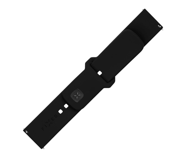 FIXED Silicone Sporty Strap Set do Smartwatch (22mm) black - 1341099 - zdjęcie 2